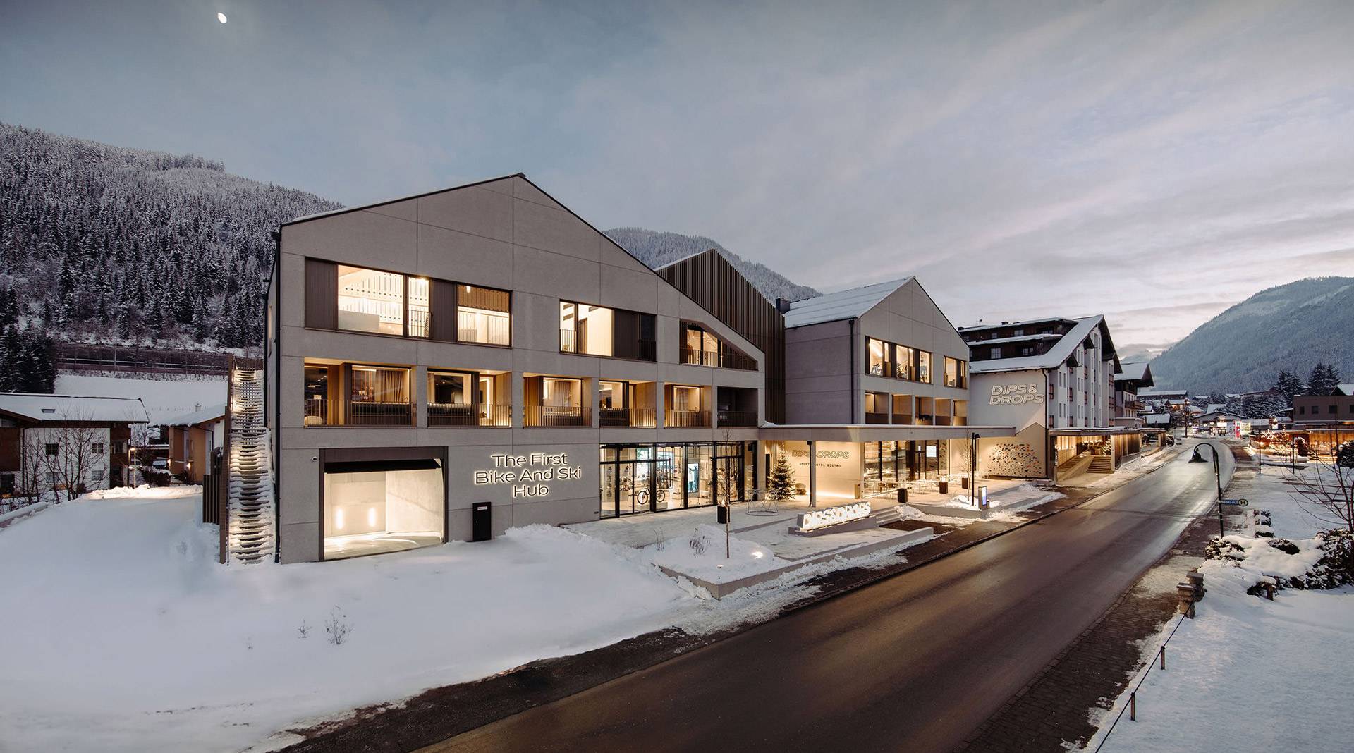 Skiurlaub mit Kindern im Dips & Drops Familienhotel in der Flachau in Österreich Skiurlaub in Flachau im Dips & Drops Familyhotel