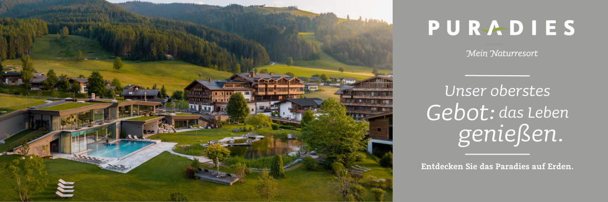 Wellness Genussurlaub Puradies Hotel Leogang